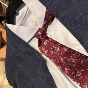 Paul smith burgundy tie